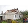 Будинок у Костянці, що постраждав найбільше. Стихія різвала з нього 70% покрівлі й завалила фронтони. У молодої родини двоє малих дітей...